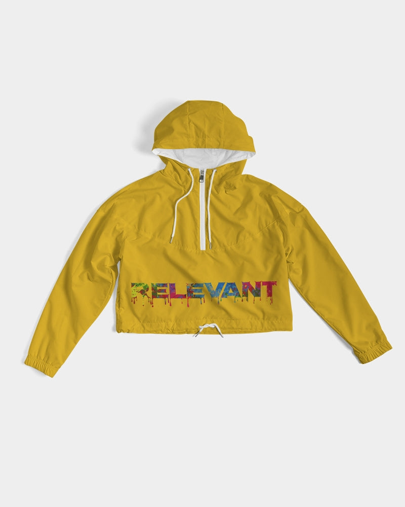 Relevant Overflow Women's Cropped Windbreaker