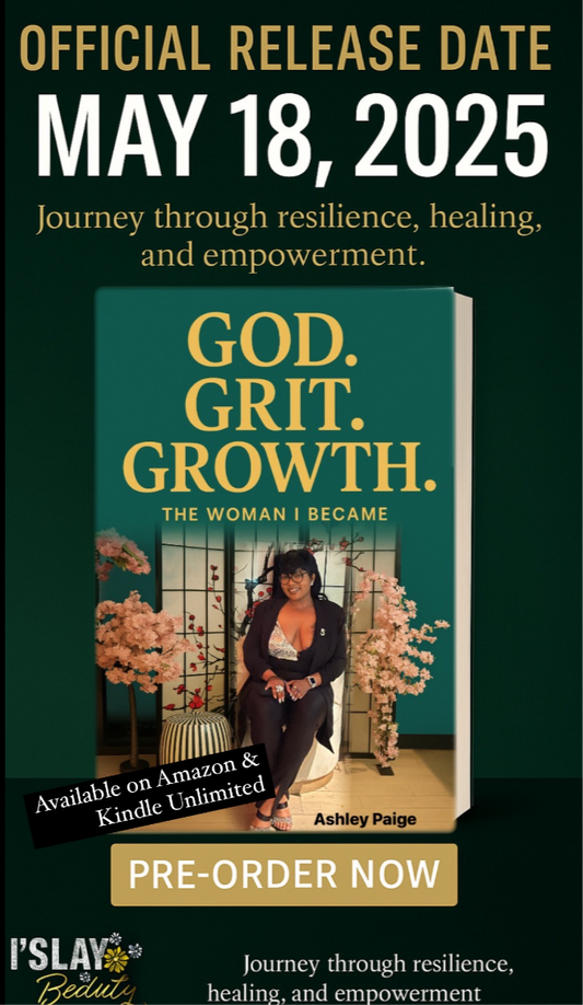 God, Grit& Growth: The Woman I Became ( Hardcover -pre order)