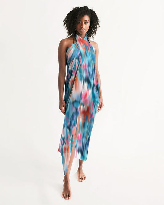 lIVING RELEVANT All-Over Print Swim Cover Up