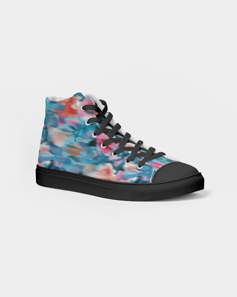 lIVING RELEVANT Women's Hightop Canvas Shoe - Black