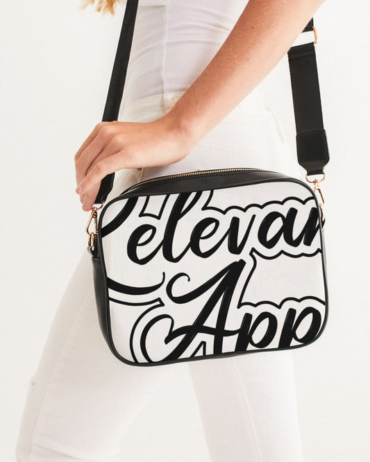 Script Crossbody Bag