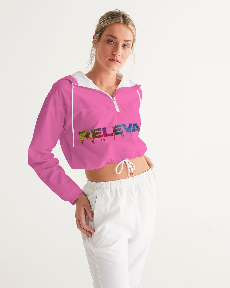 Relevant Overflow Women's Cropped Windbreaker