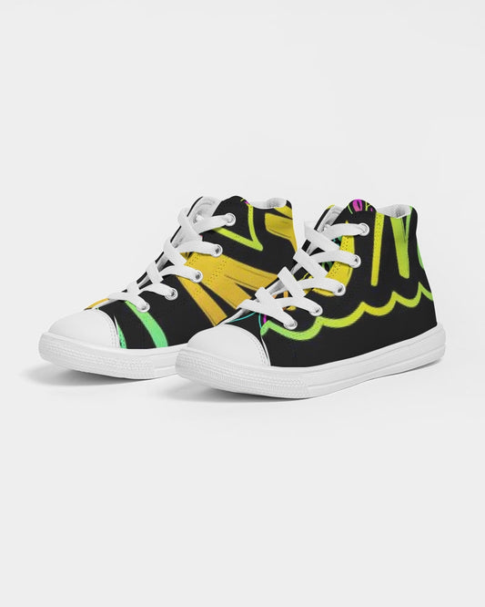 Pride Love Kids Hightop Canvas Shoe