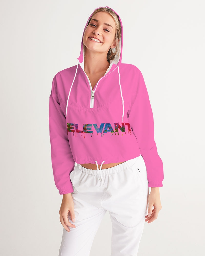 Relevant Overflow Women's Cropped Windbreaker