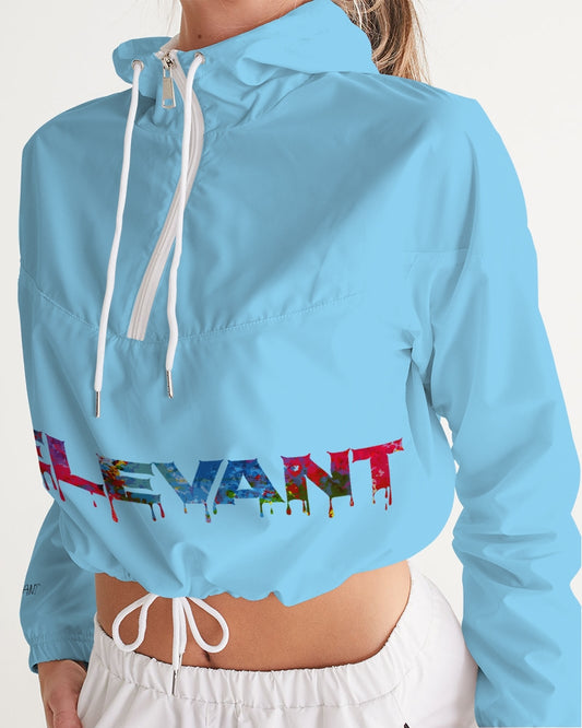 Relevant Overflow Women's Cropped Windbreaker