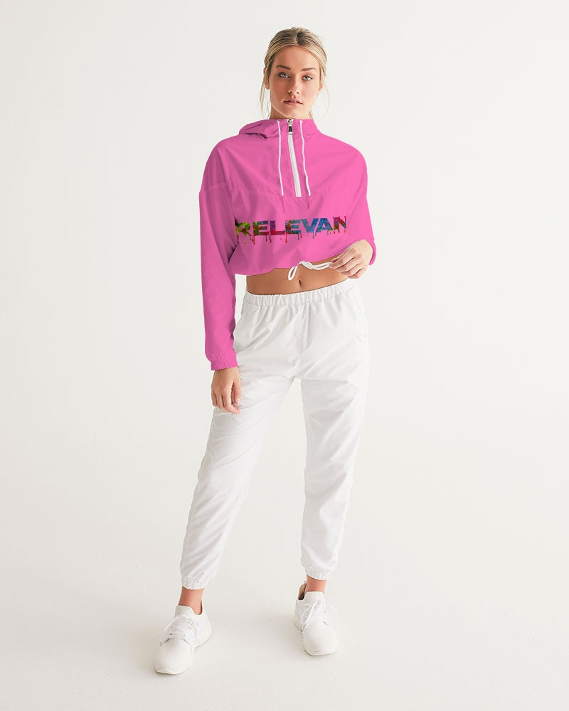 Relevant Overflow Women's Cropped Windbreaker