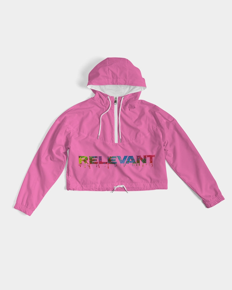 Relevant Overflow Women's Cropped Windbreaker