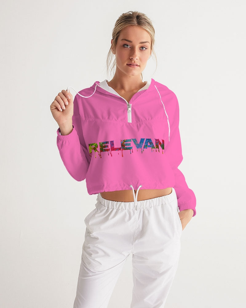 Relevant Overflow Women's Cropped Windbreaker